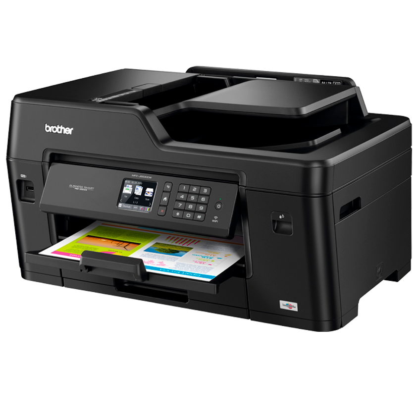 Brother MFC-J1170DW Impresora inalámbrica de inyección de tinta a color  todo en uno con impresión de dispositivos móviles, NFC, impresión y escaneo  en