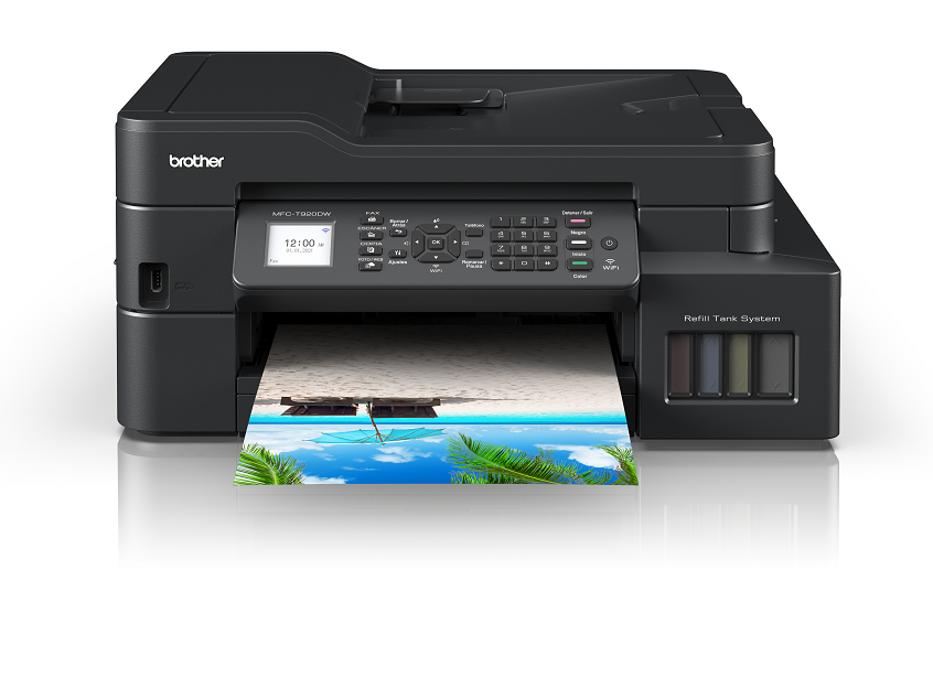 ED MULTIFUNCIONAL BROTHER TINTA CONTI COLOR WIFI DUPLEX LCD MFCT920DW - Código: MFCT920DW-ED | Compra en Guadalajara