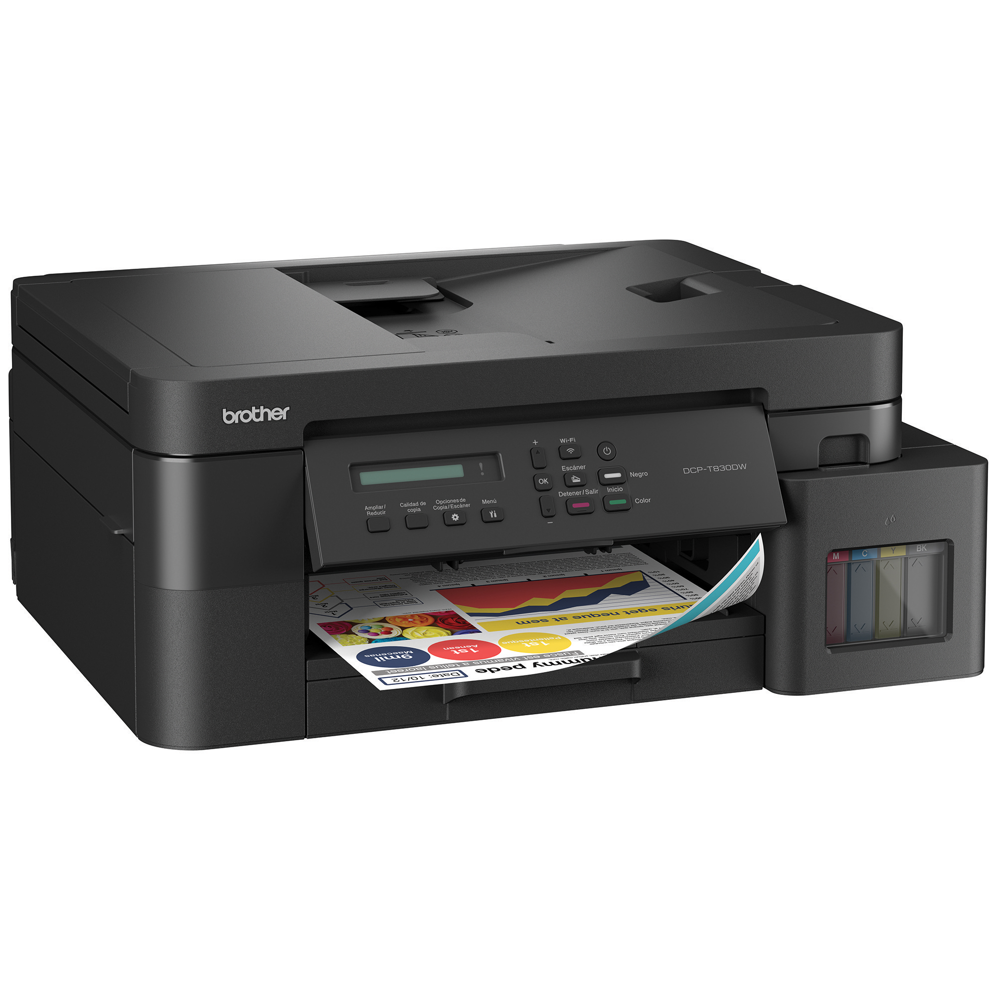 DCPT830DW | Impresora 3 en 1 de inyección de tinta a color DCP-T830DW ...